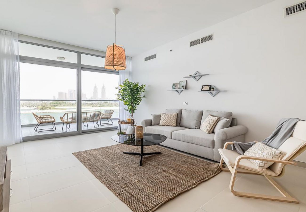 公寓 在 Dubai - 317 / 2BDR+maid room / Sea view / The Palm 