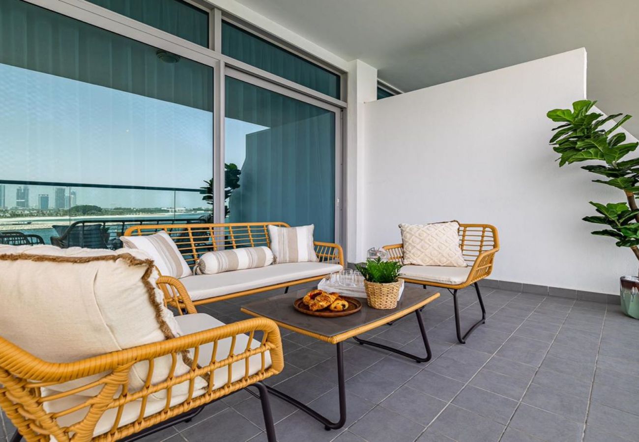公寓 在 Dubai - 317 / 2BDR+maid room / Sea view / The Palm 