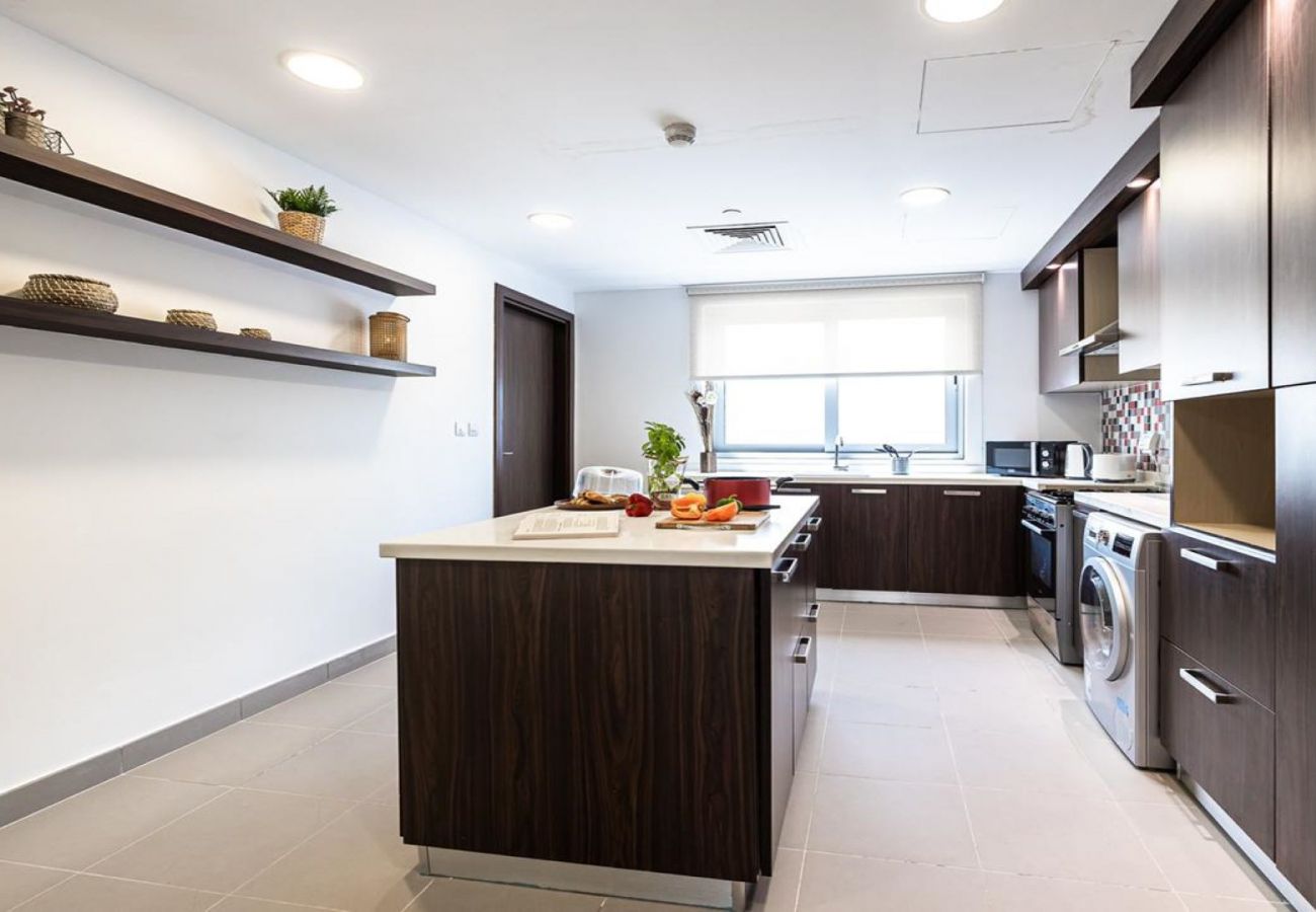 公寓 在 Dubai - 317 / 2BDR+maid room / Sea view / The Palm 