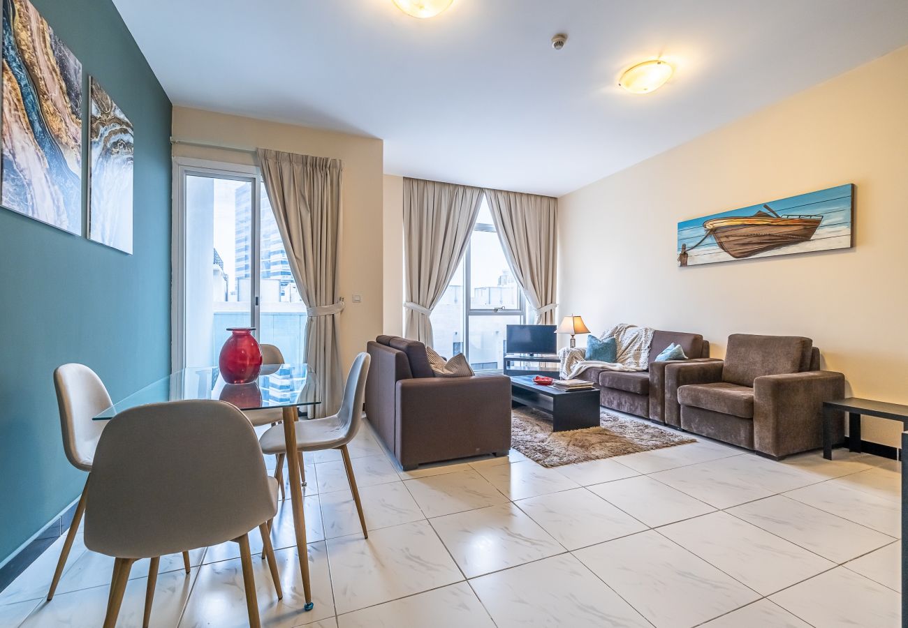公寓 在 Dubai - Modern 1BDR in JVC / with balcony
