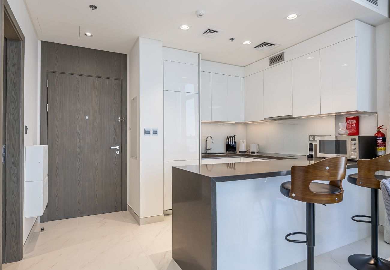 公寓 在 Dubai - Modern 1-Bedroom Apartment with Lagoon Views | Residences 15 – District One