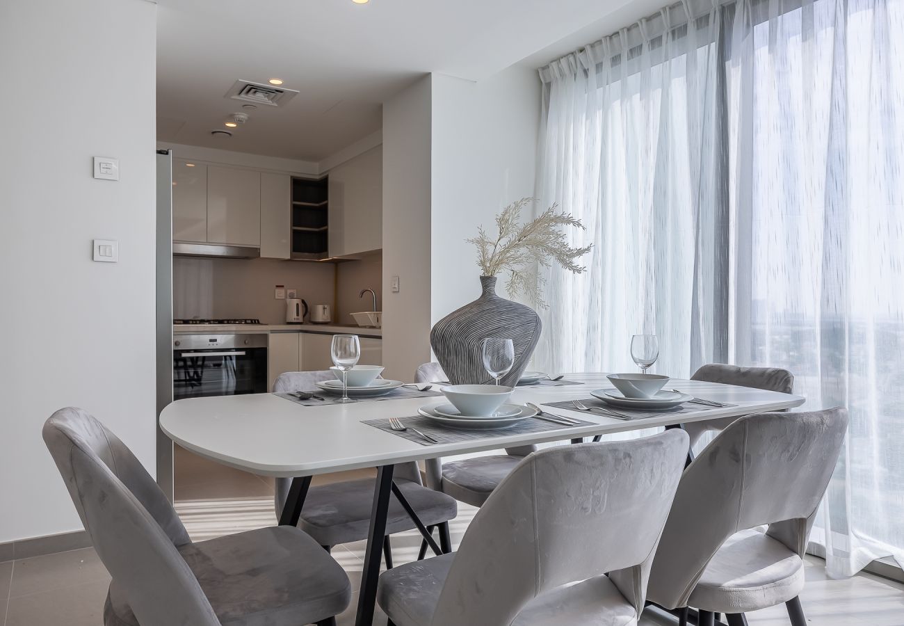 公寓 在 Dubai - 3BDR Apartment +  maid room I Burj Khalifa view I Downtown