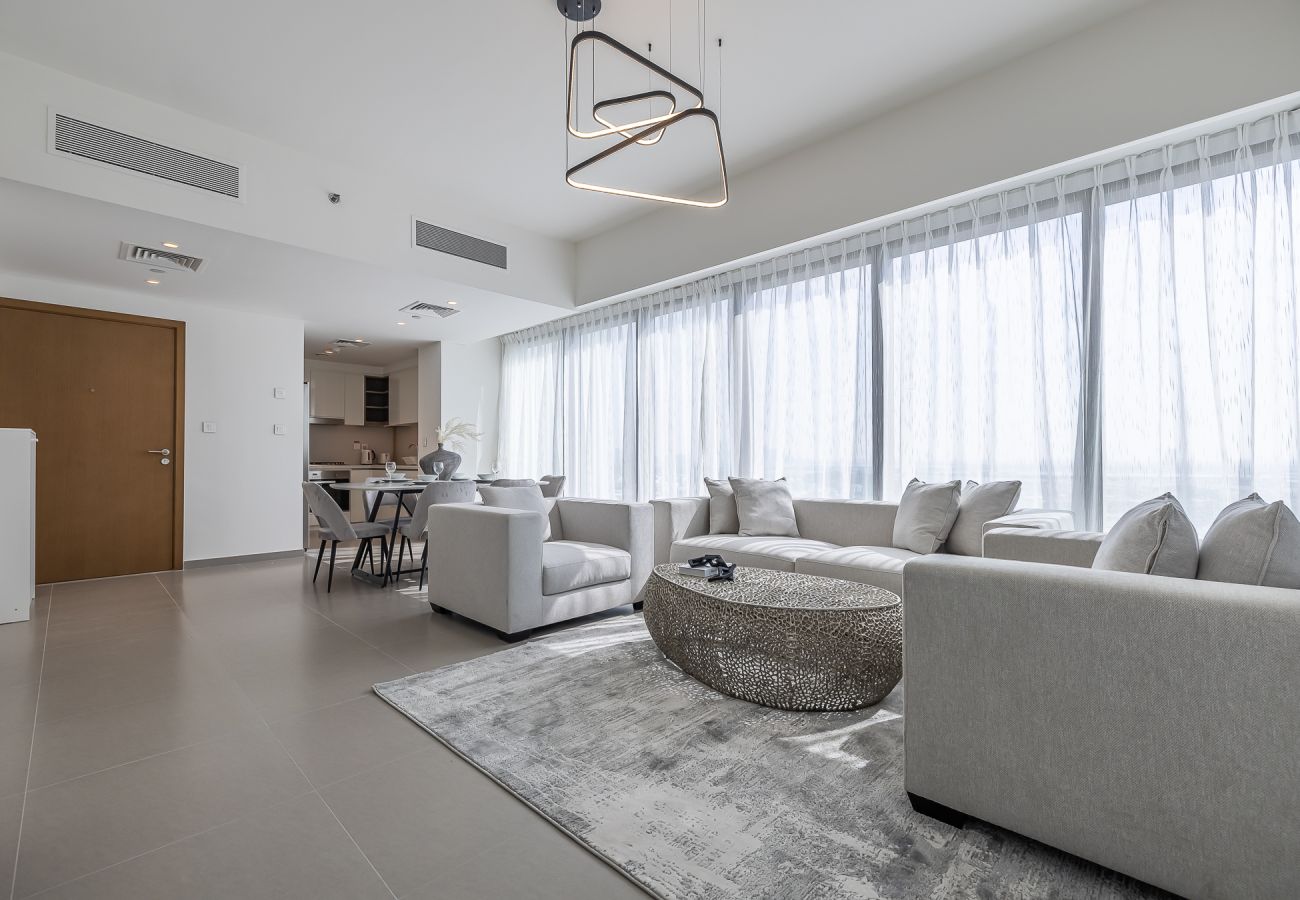 公寓 在 Dubai - 3BDR Apartment +  maid room I Burj Khalifa view I Downtown