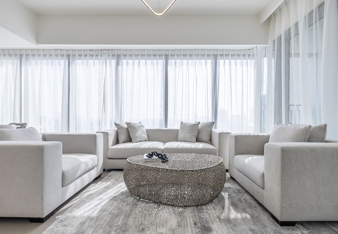 公寓 在 Dubai - 3BDR Apartment +  maid room I Burj Khalifa view I Downtown