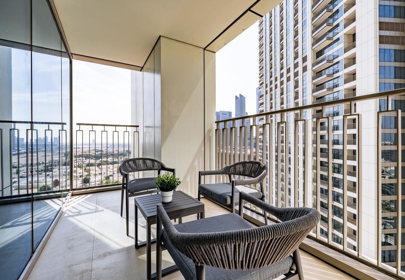 公寓 在 Dubai - 3BDR Apartment +  maid room I Burj Khalifa view I Downtown
