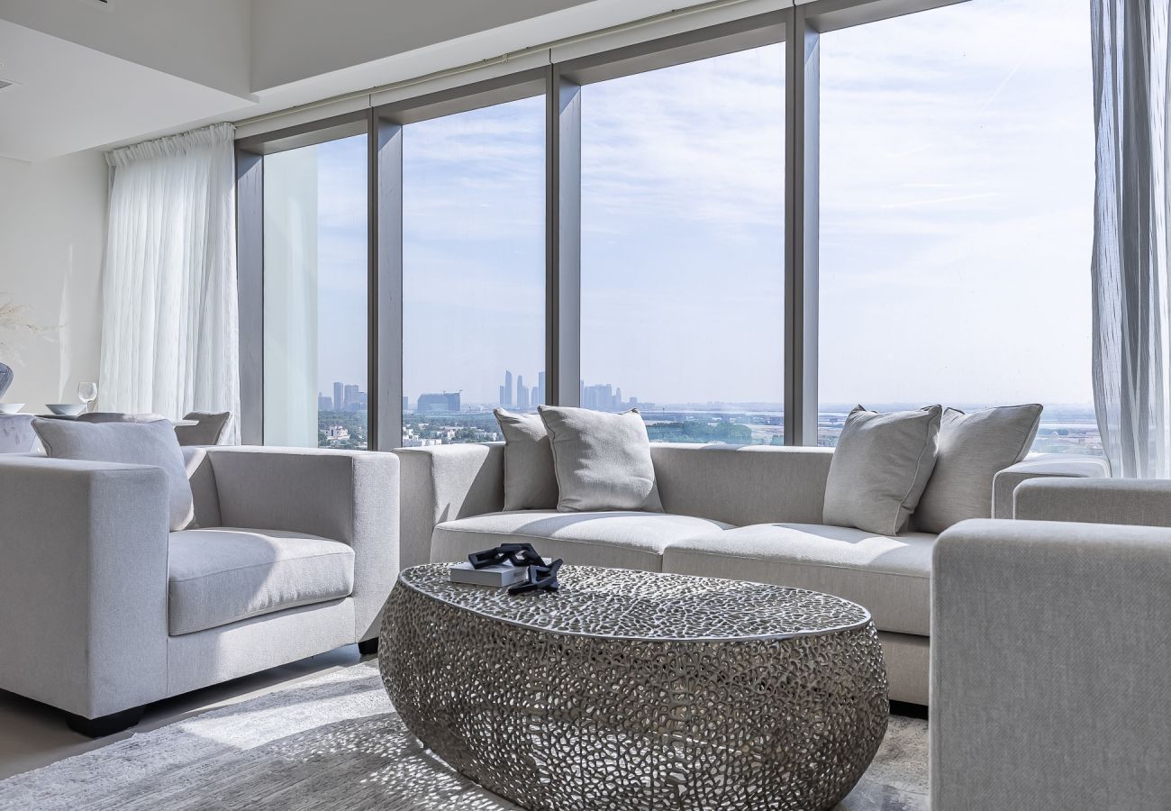 公寓 在 Dubai - 3BDR Apartment +  maid room I Burj Khalifa view I Downtown