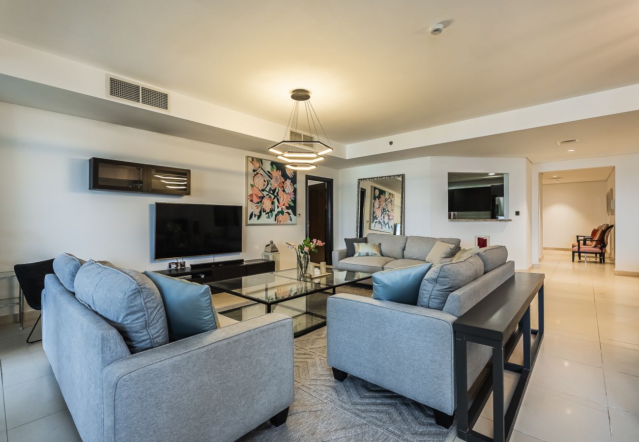公寓 在 Dubai - Renovated 4BDR in Palm Jumeirah