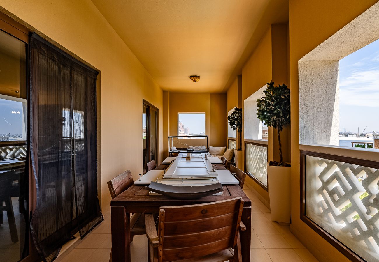 公寓 在 Dubai - Renovated 4BDR in Palm Jumeirah