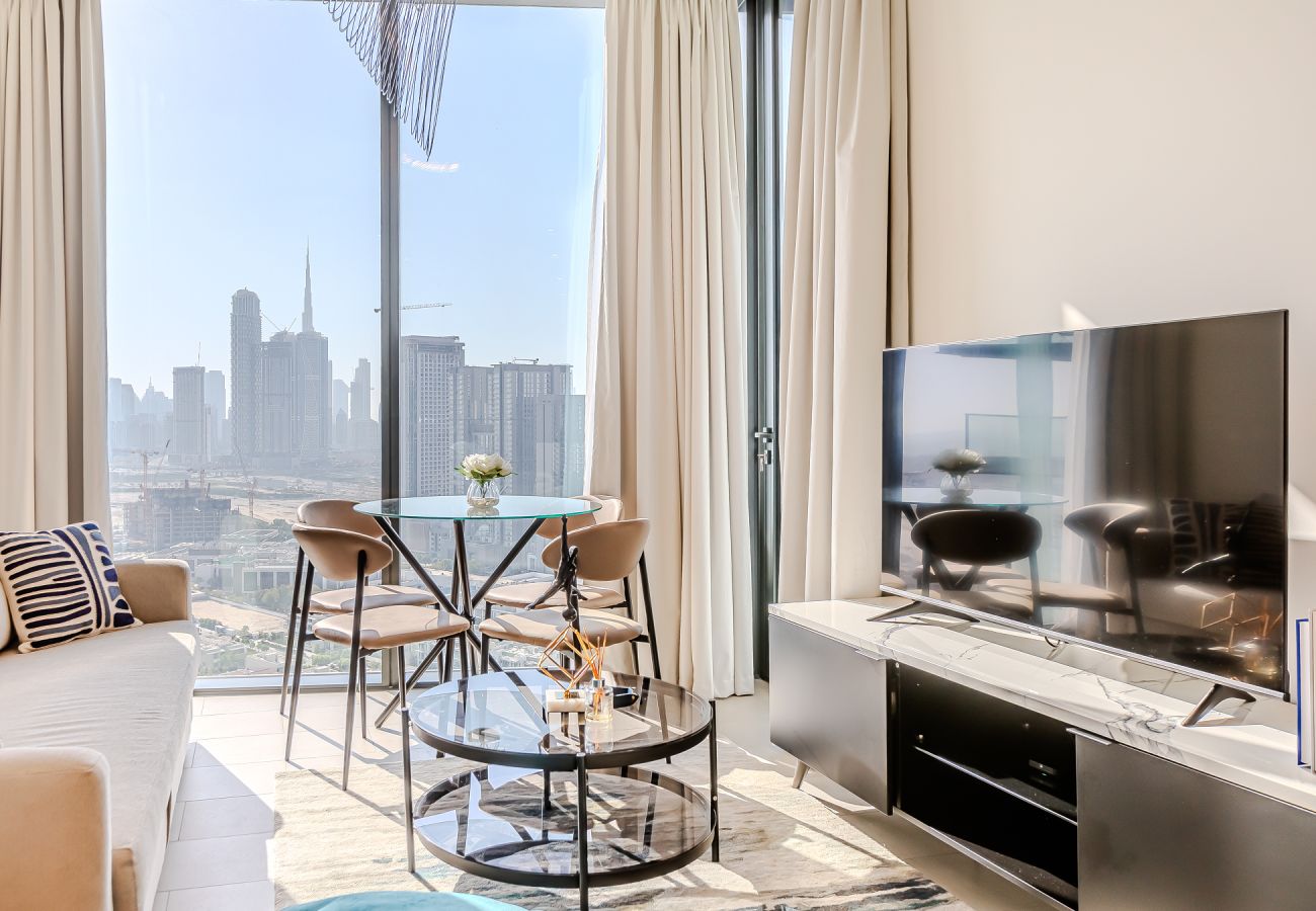 公寓 在 Dubai - Exquisite 1BDR apartment with Burj Khalifa View 