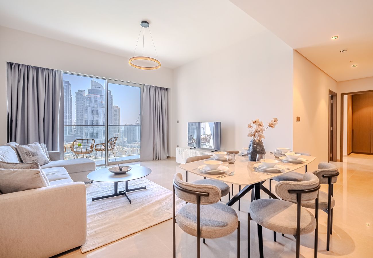 公寓 在 Dubai - 2BDR apartment with stunning Burj Khalifa Views