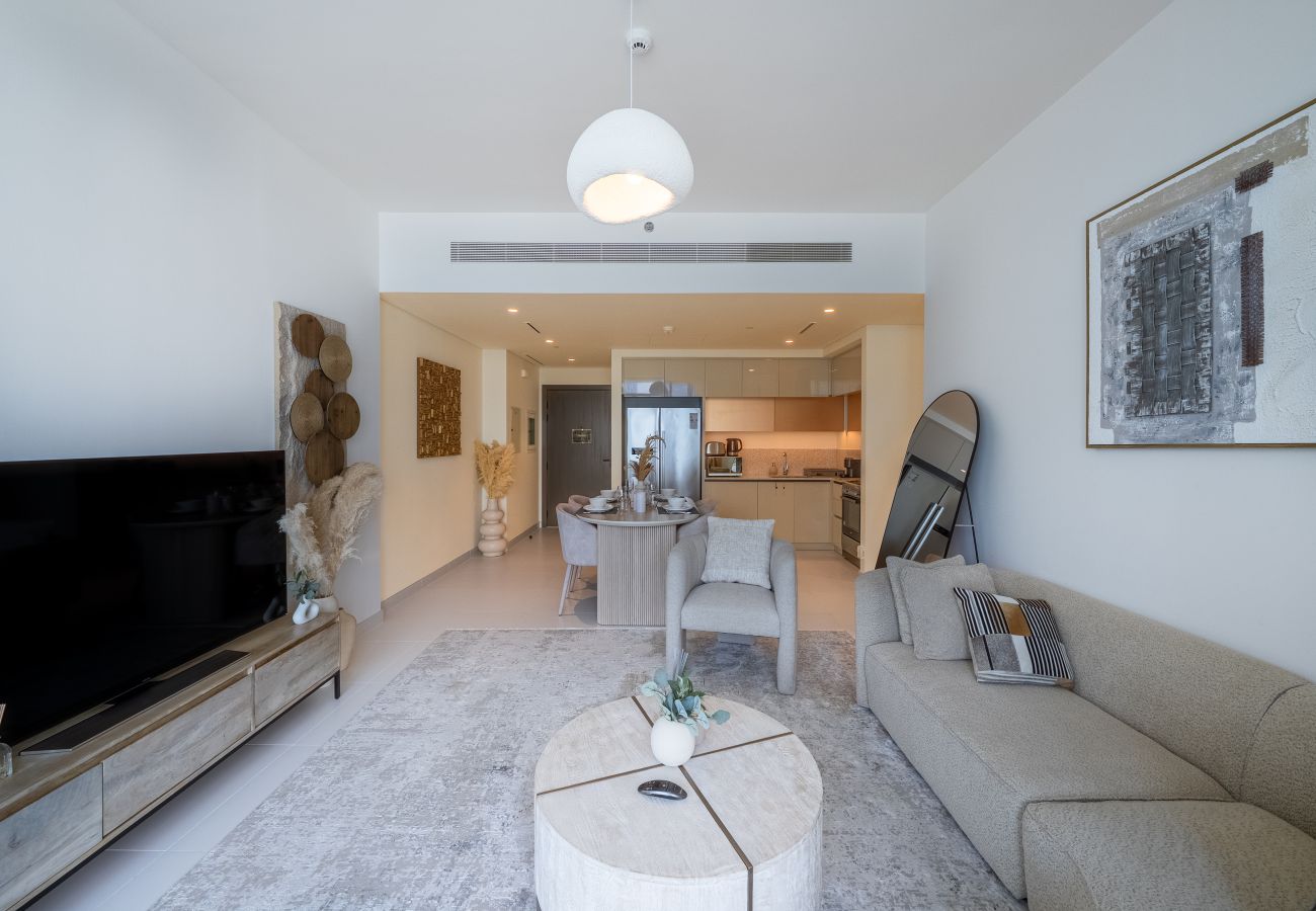 公寓 在 Dubai - Boho-Chic 2BR with Stunning Sea Views | Marina Vista – Emaar Beachfront
