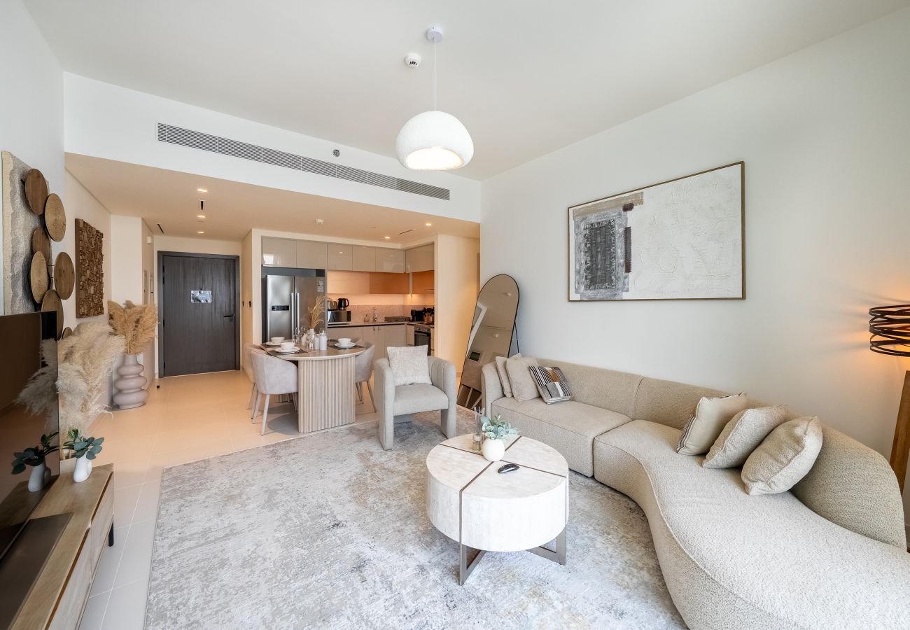 公寓 在 Dubai - Boho-Chic 2BR with Stunning Sea Views | Marina Vista – Emaar Beachfront