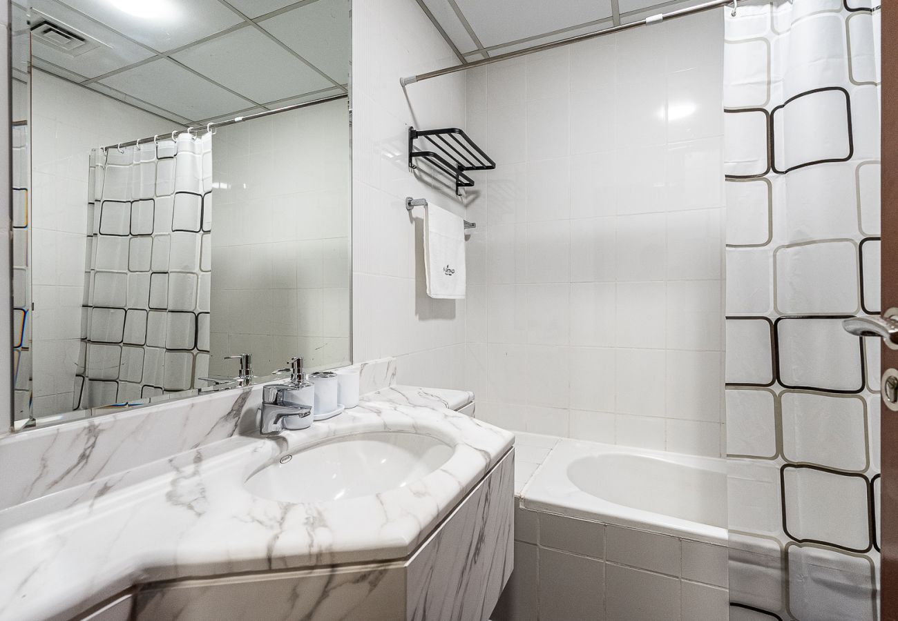 公寓 在 Dubai - Stylish Studio apartment in Downtown Dubai I Burj Al Nujoom