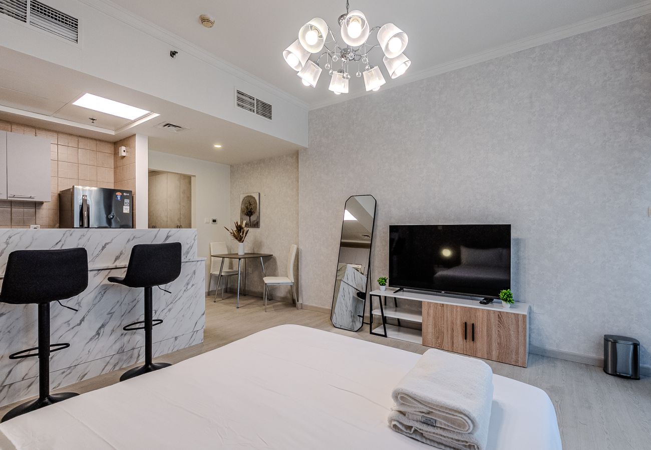 公寓 在 Dubai - Stylish Studio apartment in Downtown Dubai I Burj Al Nujoom