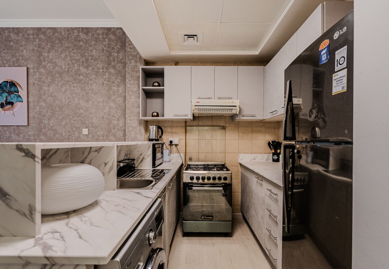 公寓 在 Dubai - Stylish Studio apartment in Downtown Dubai I Burj Al Nujoom
