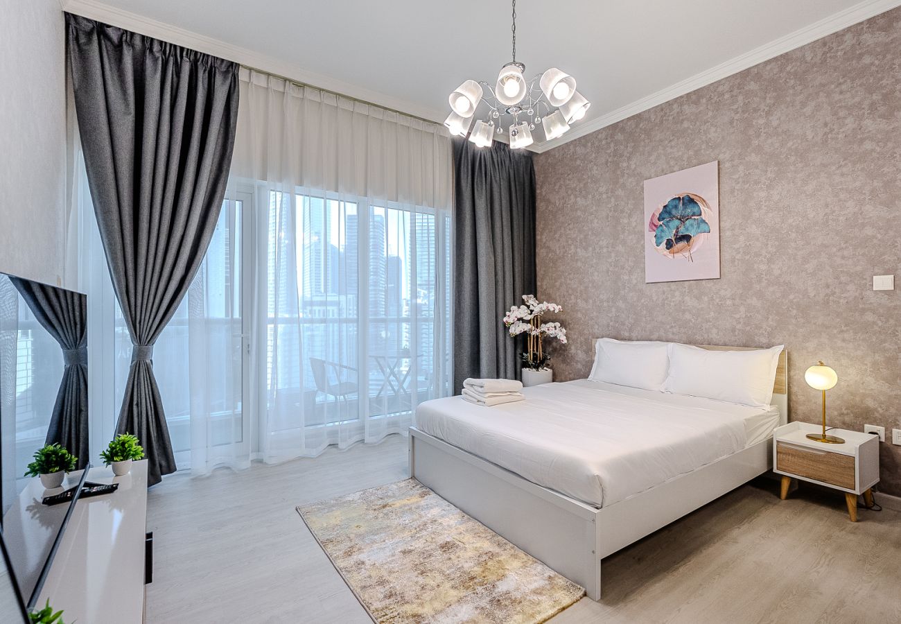 公寓 在 Dubai - Stylish Studio apartment in Downtown Dubai I Burj Al Nujoom