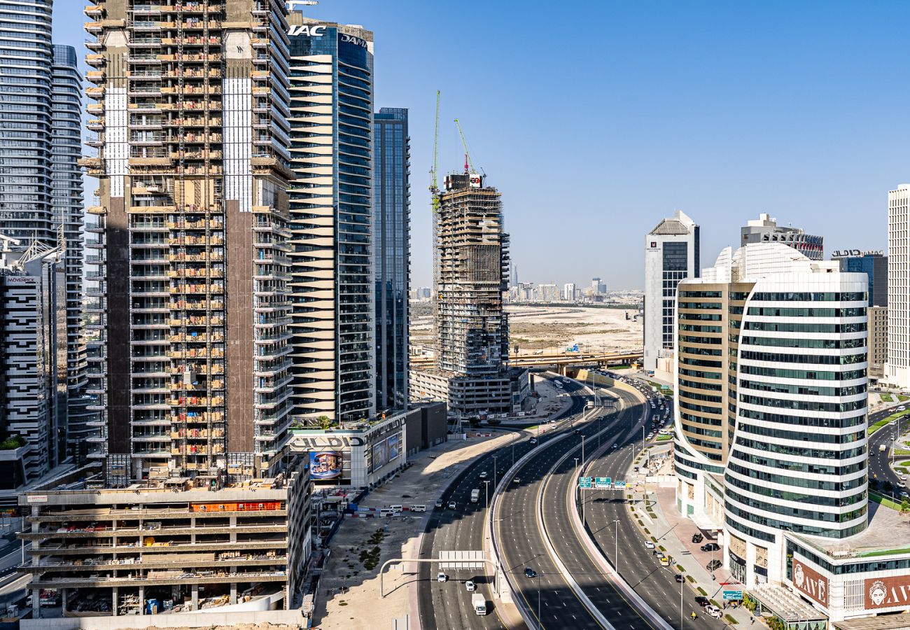 公寓 在 Dubai - Stylish Studio apartment in Downtown Dubai I Burj Al Nujoom