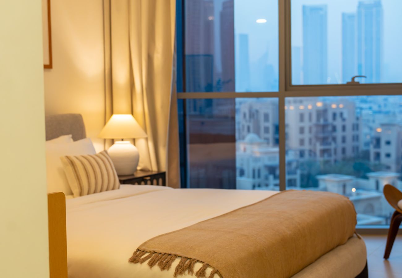 公寓 在 Dubai - Burj Khalifa View I Modern Home I 2 Bedrooms 