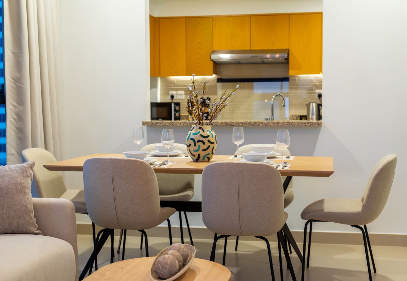 公寓 在 Dubai - Burj Khalifa View I Modern Home I 2 Bedrooms 