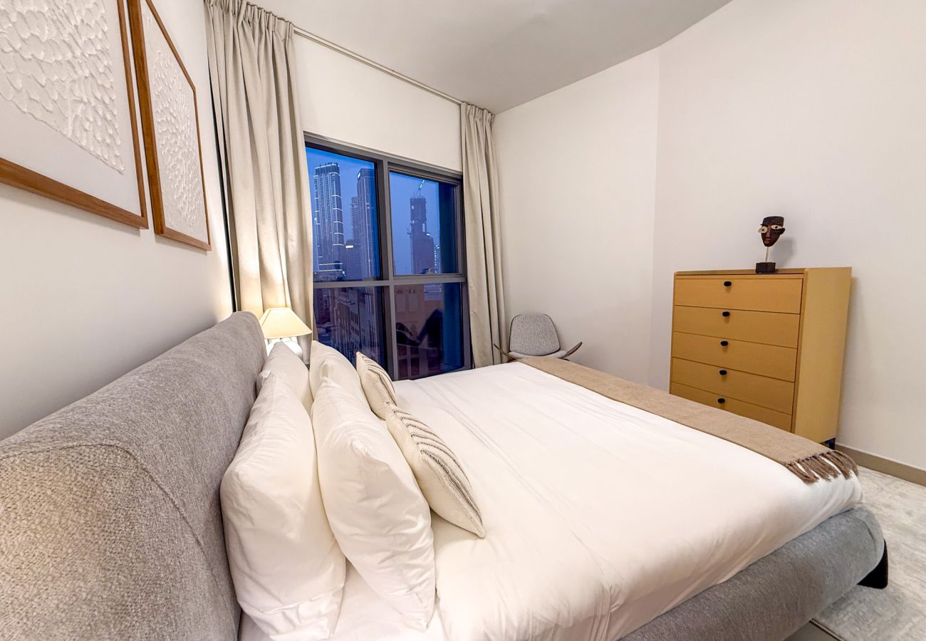 公寓 在 Dubai - Burj Khalifa View I Modern Home I 2 Bedrooms 