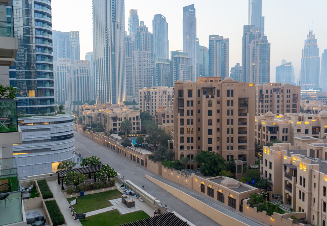 公寓 在 Dubai - Burj Khalifa View I Modern Home I 2 Bedrooms 