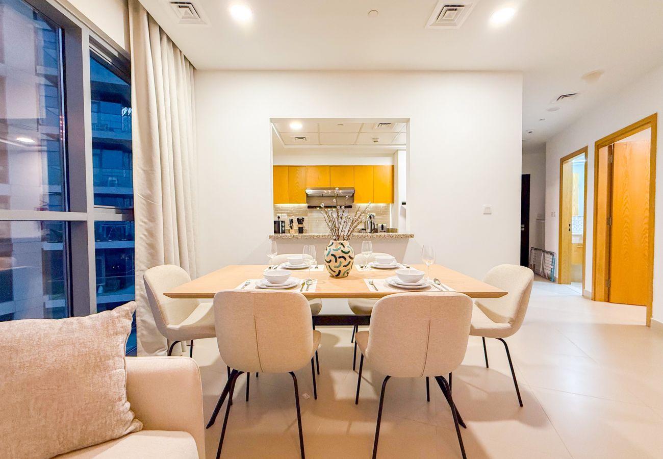 公寓 在 Dubai - Burj Khalifa View I Modern Home I 2 Bedrooms 