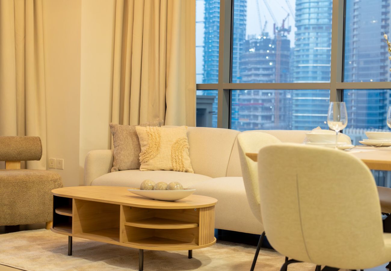 公寓 在 Dubai - Burj Khalifa View I Modern Home I 2 Bedrooms 