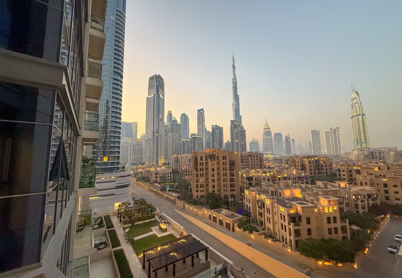 公寓 在 Dubai - Burj Khalifa View I Modern Home I 2 Bedrooms 