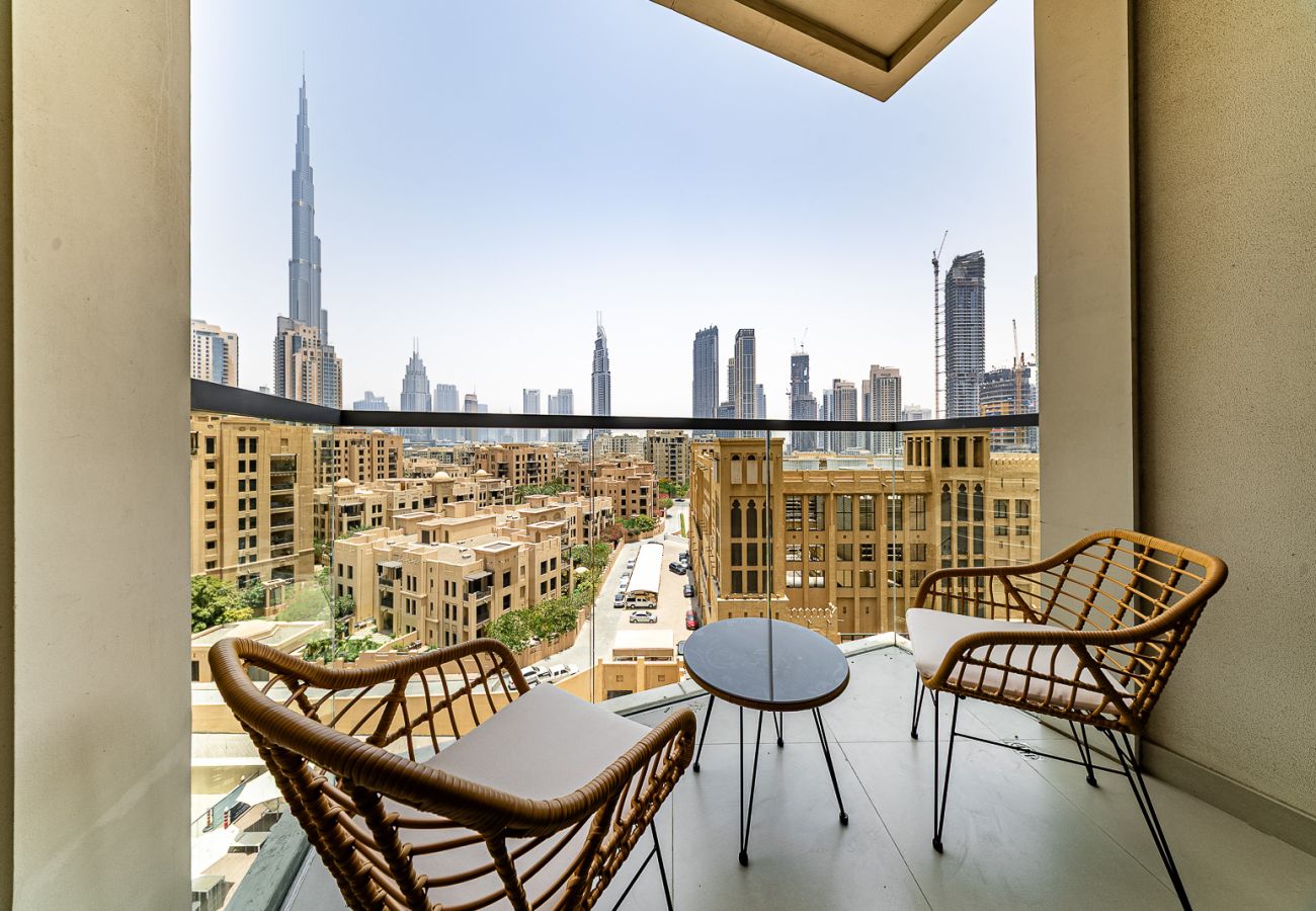 公寓 在 Dubai - Burj Khalifa View I Modern Home I 2 Bedrooms 
