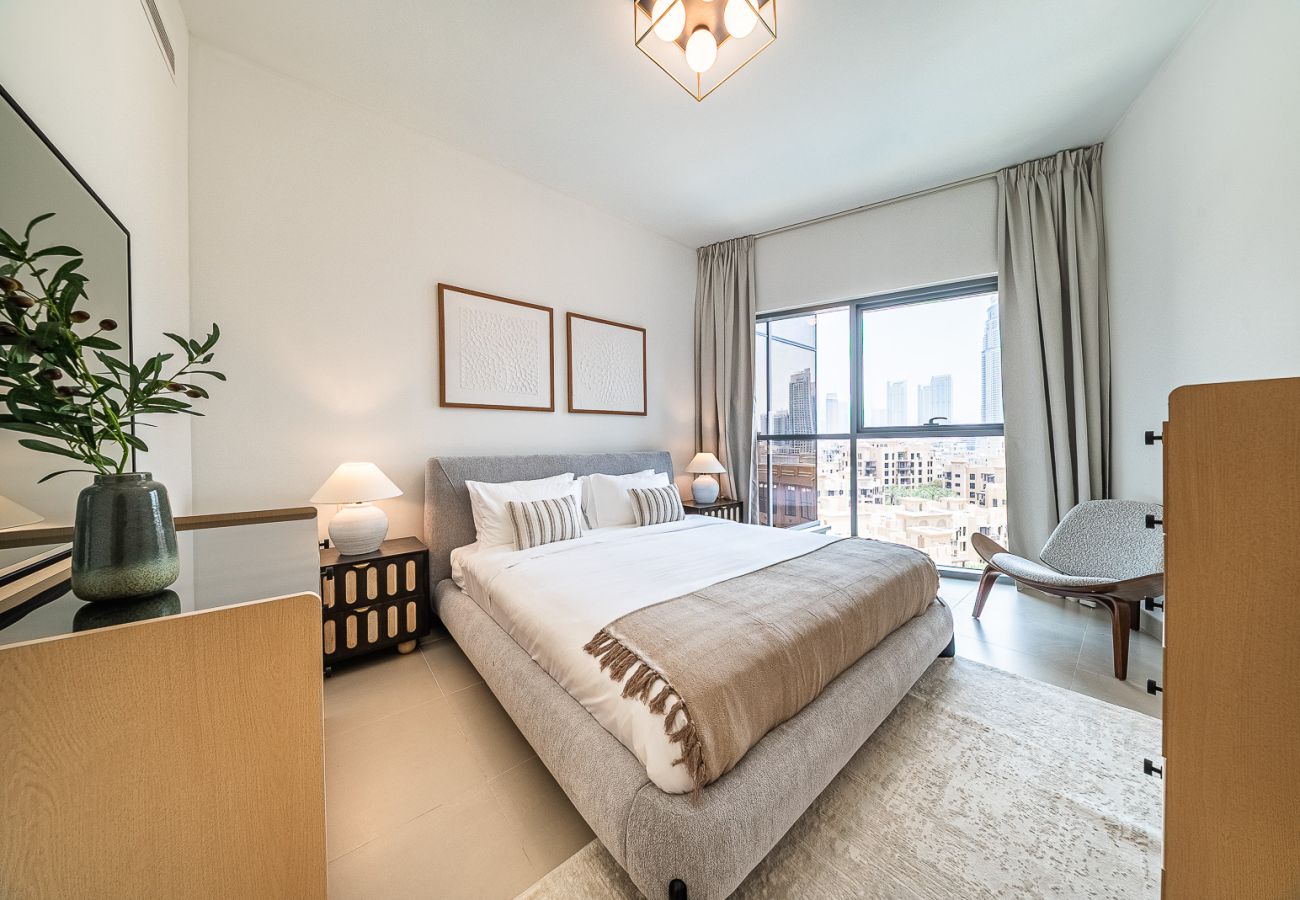 公寓 在 Dubai - Burj Khalifa View I Modern Home I 2 Bedrooms 