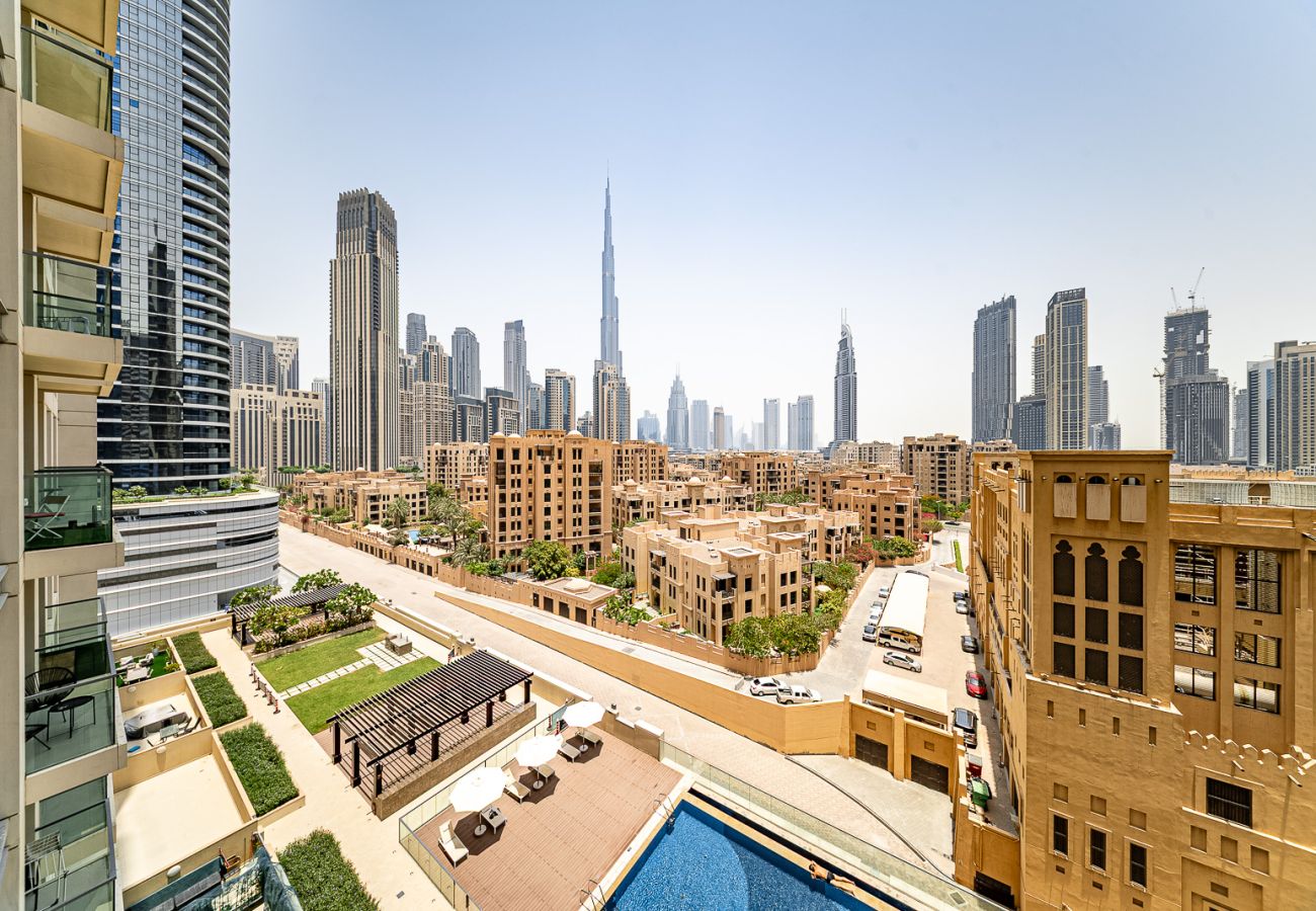 公寓 在 Dubai - Burj Khalifa View I Modern Home I 2 Bedrooms 