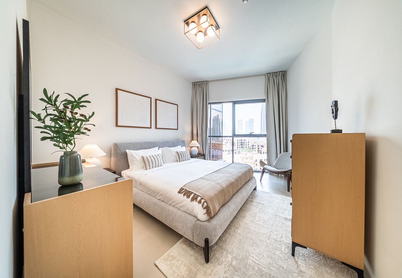公寓 在 Dubai - Burj Khalifa View I Modern Home I 2 Bedrooms 