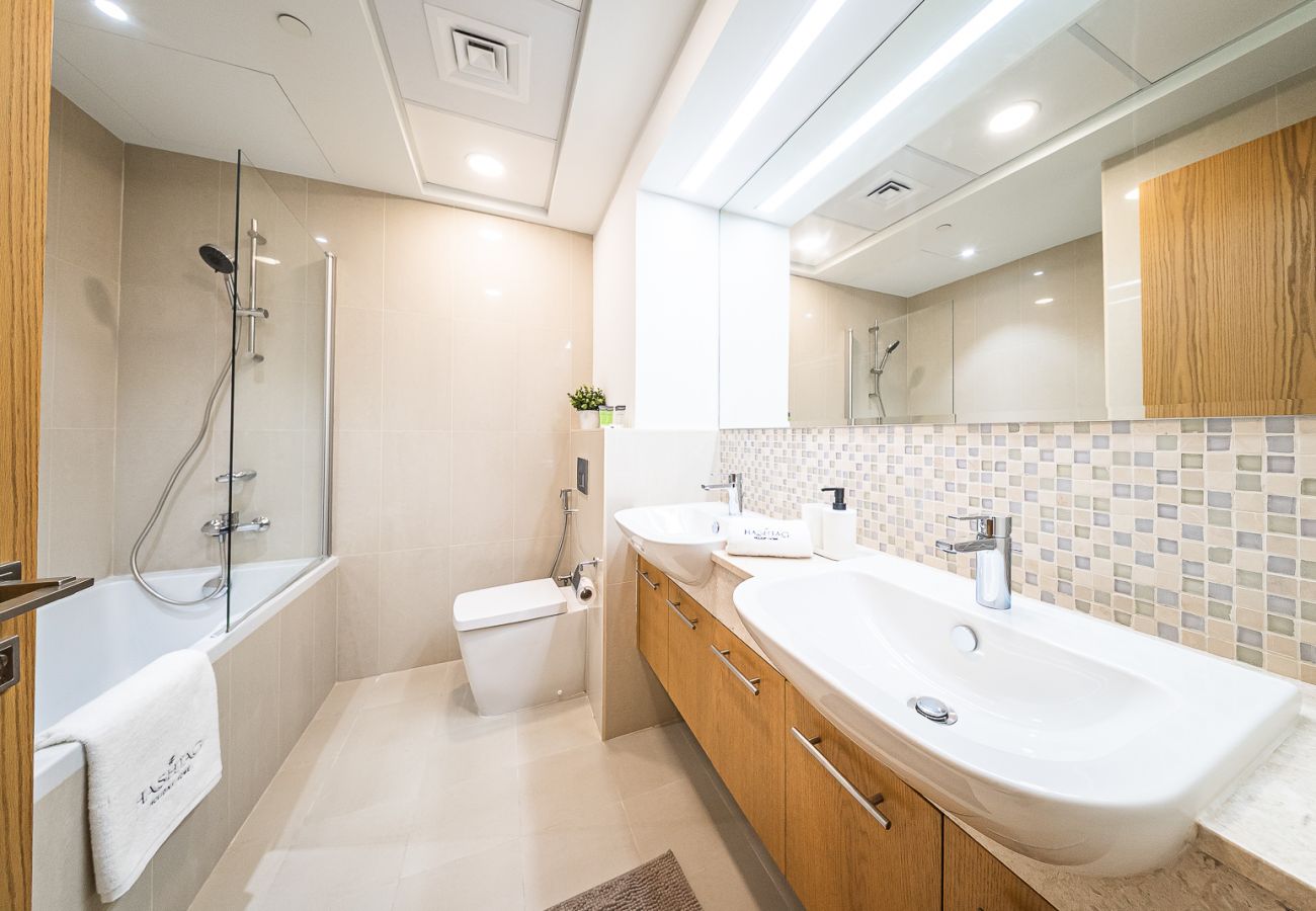 公寓 在 Dubai - Burj Khalifa View I Modern Home I 2 Bedrooms 