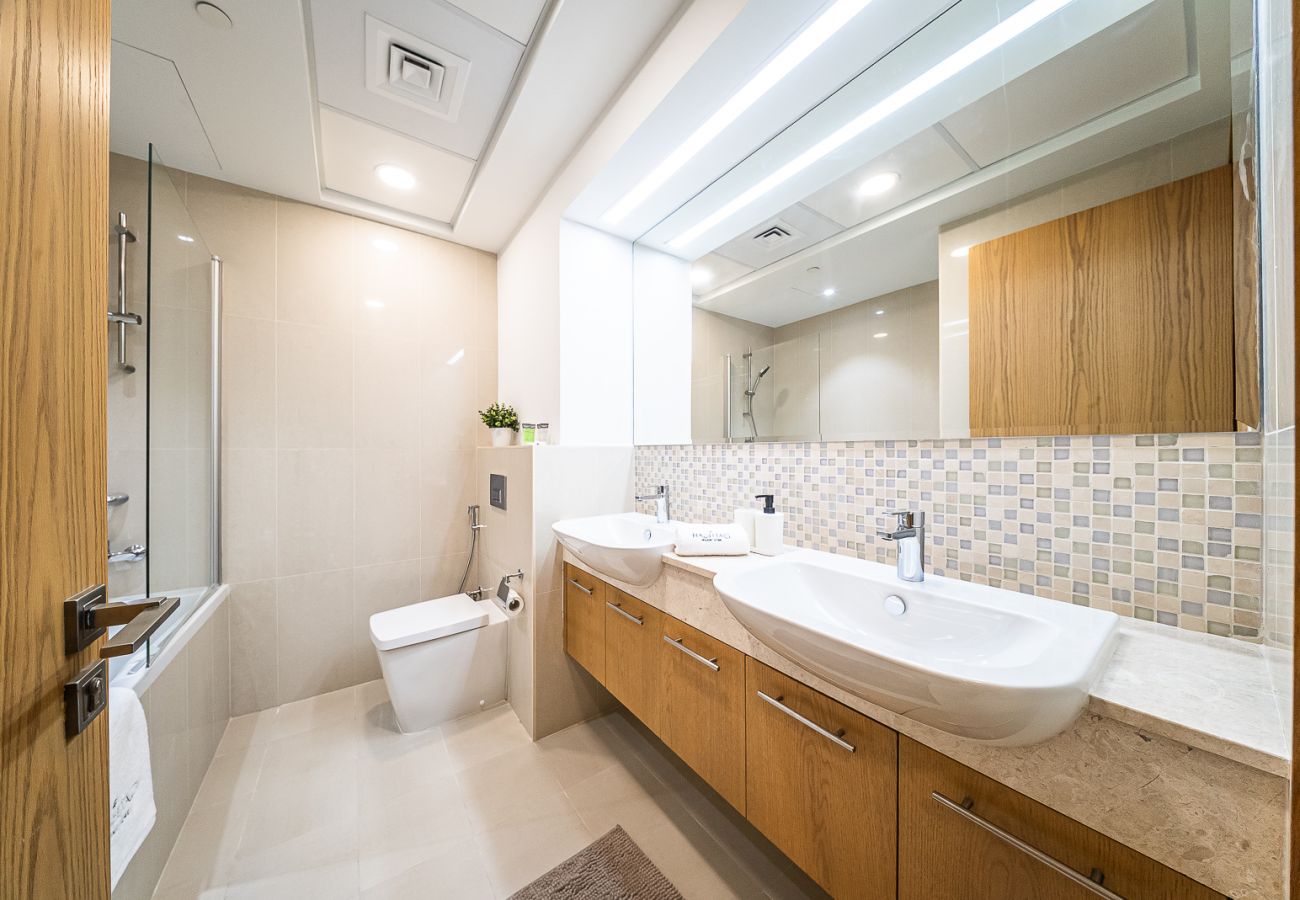 公寓 在 Dubai - Burj Khalifa View I Modern Home I 2 Bedrooms 