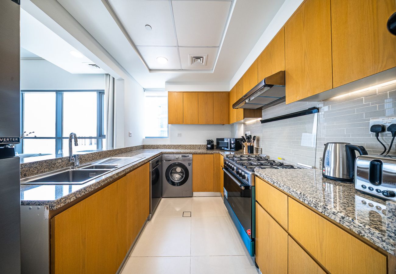 公寓 在 Dubai - Burj Khalifa View I Modern Home I 2 Bedrooms 